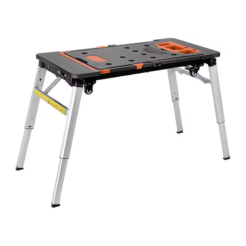 Workbench Portable Fold - Chariot utilitaire pliable multifonctionnel 7-en-1, chariot