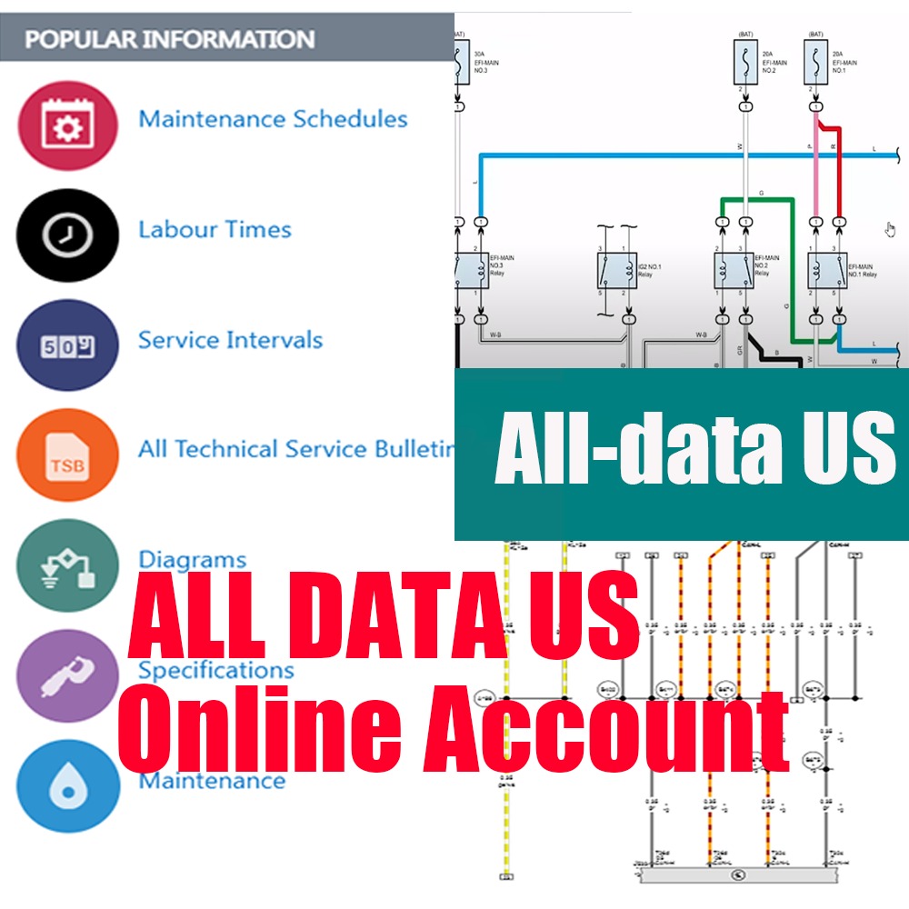 Workshop Tools Online - Logiciel de réparation automobile Alldata US