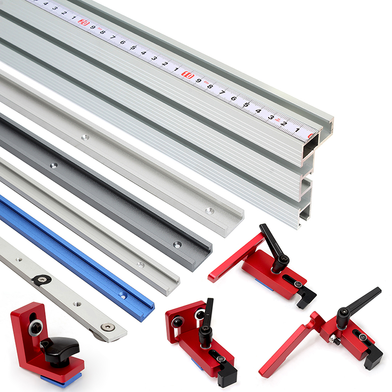 Dowel Jig Kit - 1Pc 19/30/45/75Type t-pistes t-slot en alliage