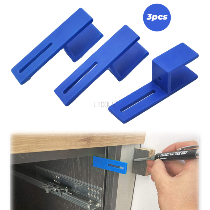 Dowel Jig Kit - Clip de fixation de fermeture de