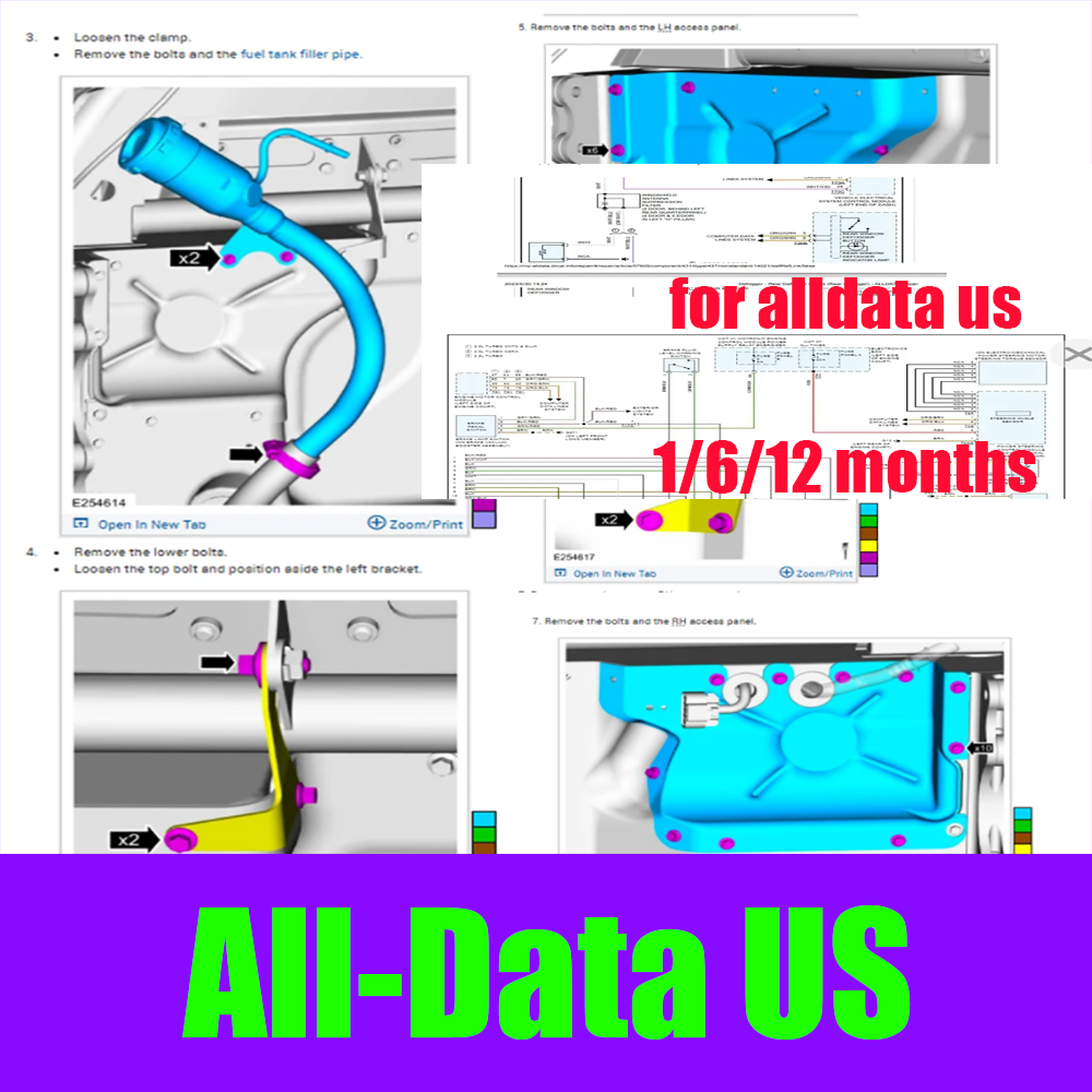 Workshop Tools Online - Logiciel de réparation automobile Alldata US
