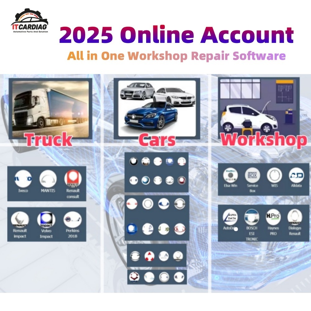 Workshop Tools Online - Compte en ligne 2026 pour Aut0-data