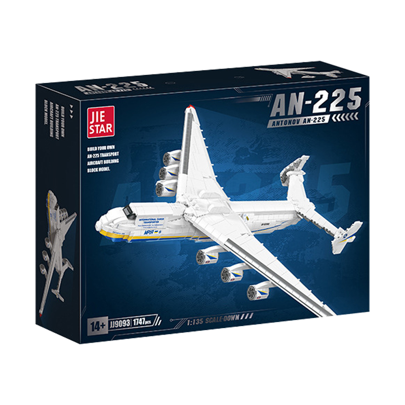 Hand Plane Block - MOC An-225-décennie s de construction d'avion