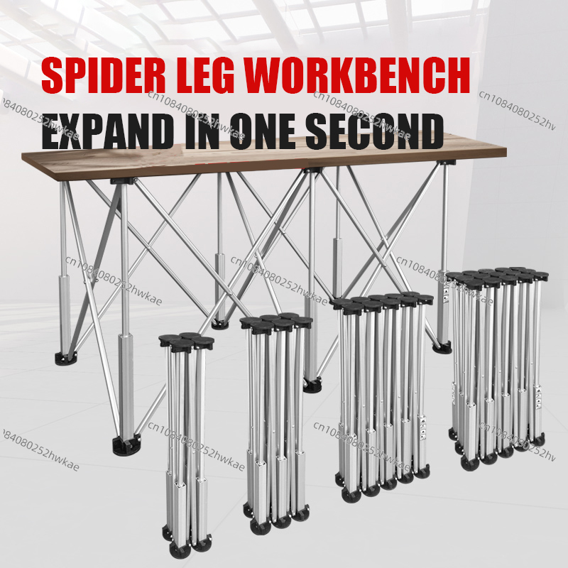 Workbench Portable Fold - Table de travail pliante en bois,