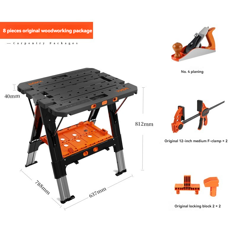 Workbench Portable Fold - Table de travail pliante portable avec