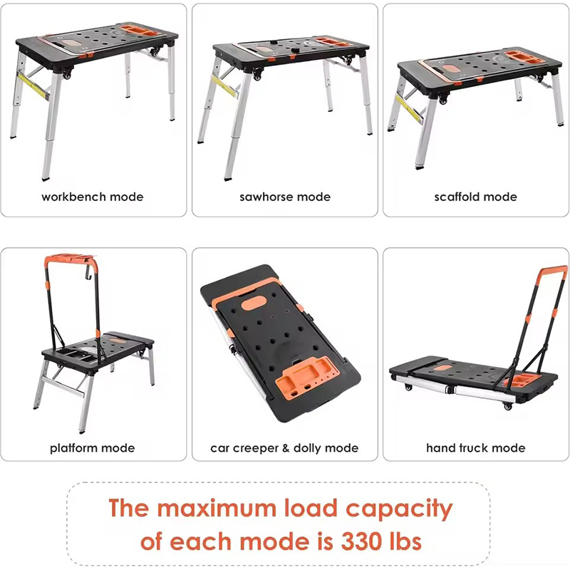 Chariot utilitaire pliable mul - Workbench Portable Fold avis et prix