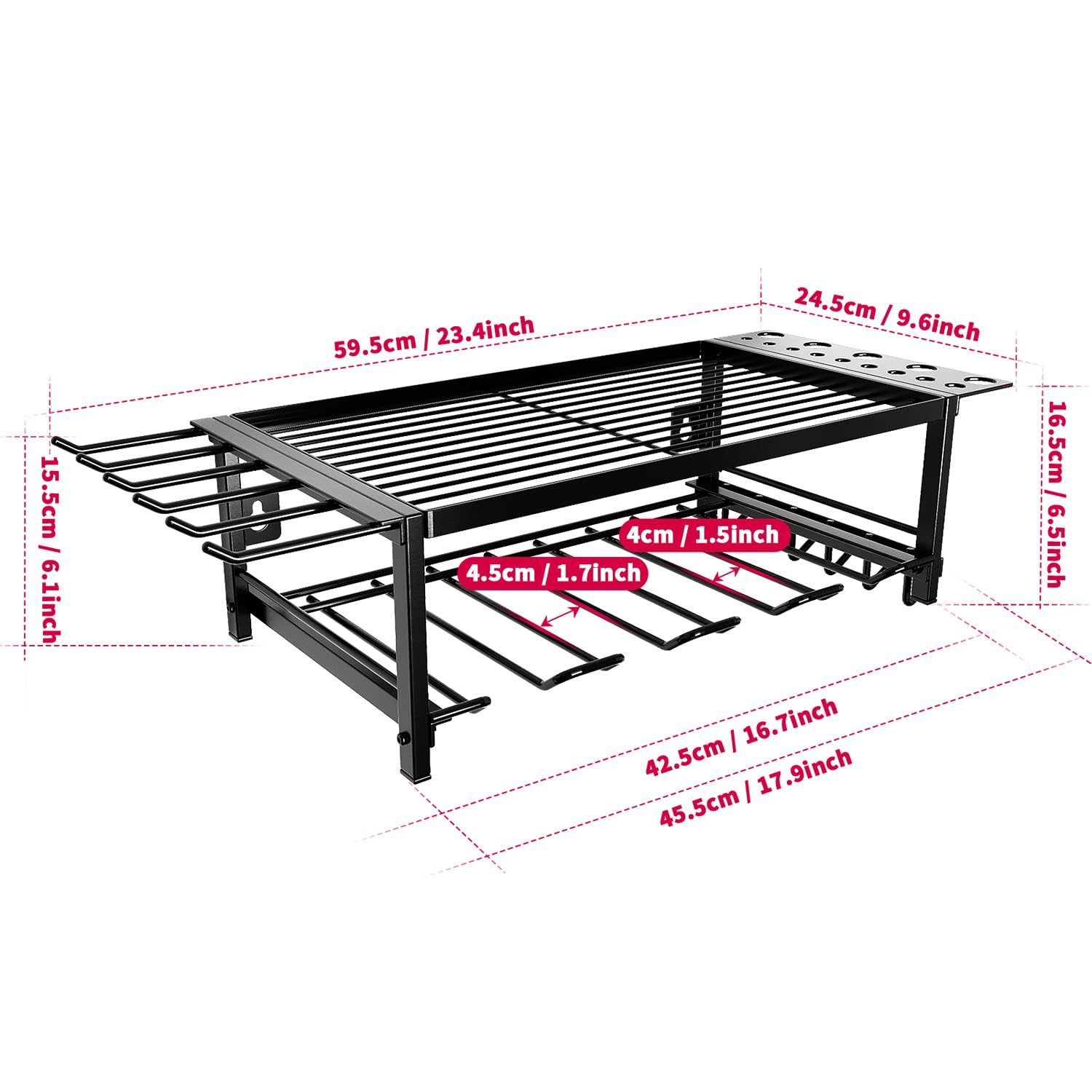 Support mural pour outils élec - Workshop Tools Shelf avis et prix