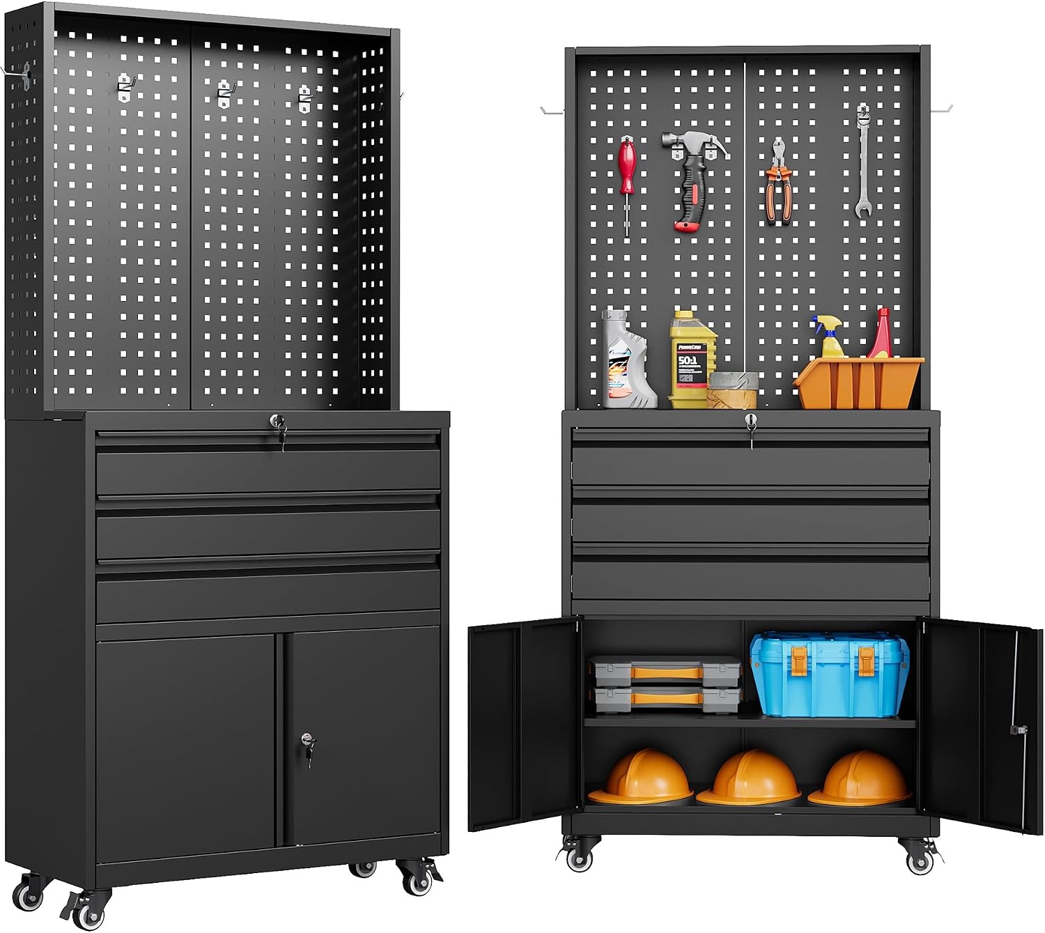 Armoire de rangement métalliqu - Workshop Tools Shelf avis et prix
