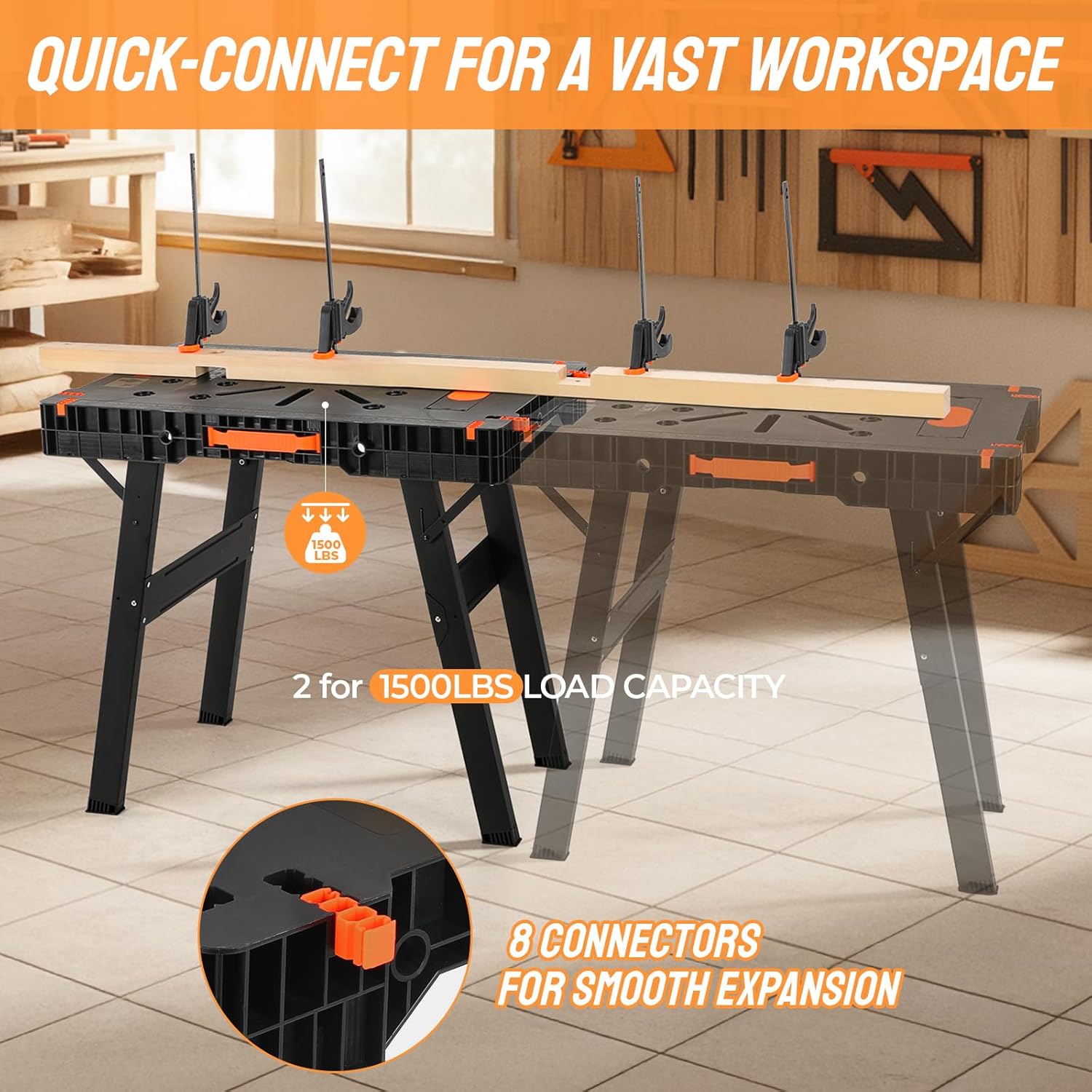 Banc de travail pliable avec p - Workbench Portable Fold avis et prix