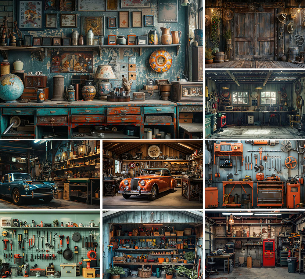 Mehofond photographie fond Vin - Workshop Tools Photos avis et prix