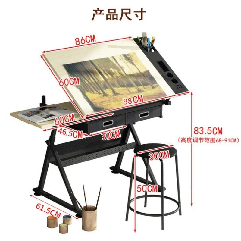 Table de peinture relevable 4- - Workshop Tools Photos avis et prix
