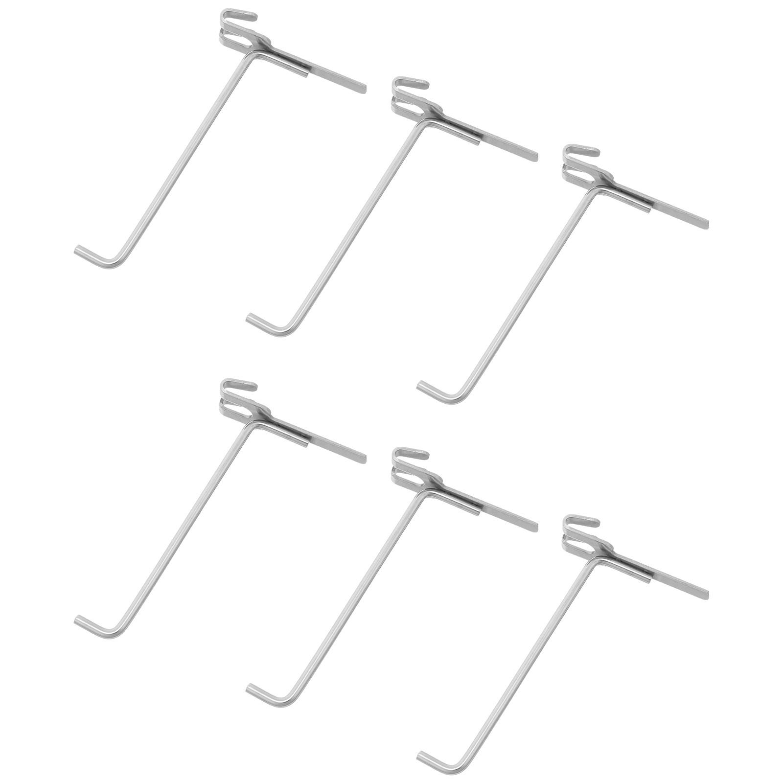 6 pièces de crochets en acier  - Workshop Tools Shelf avis et prix