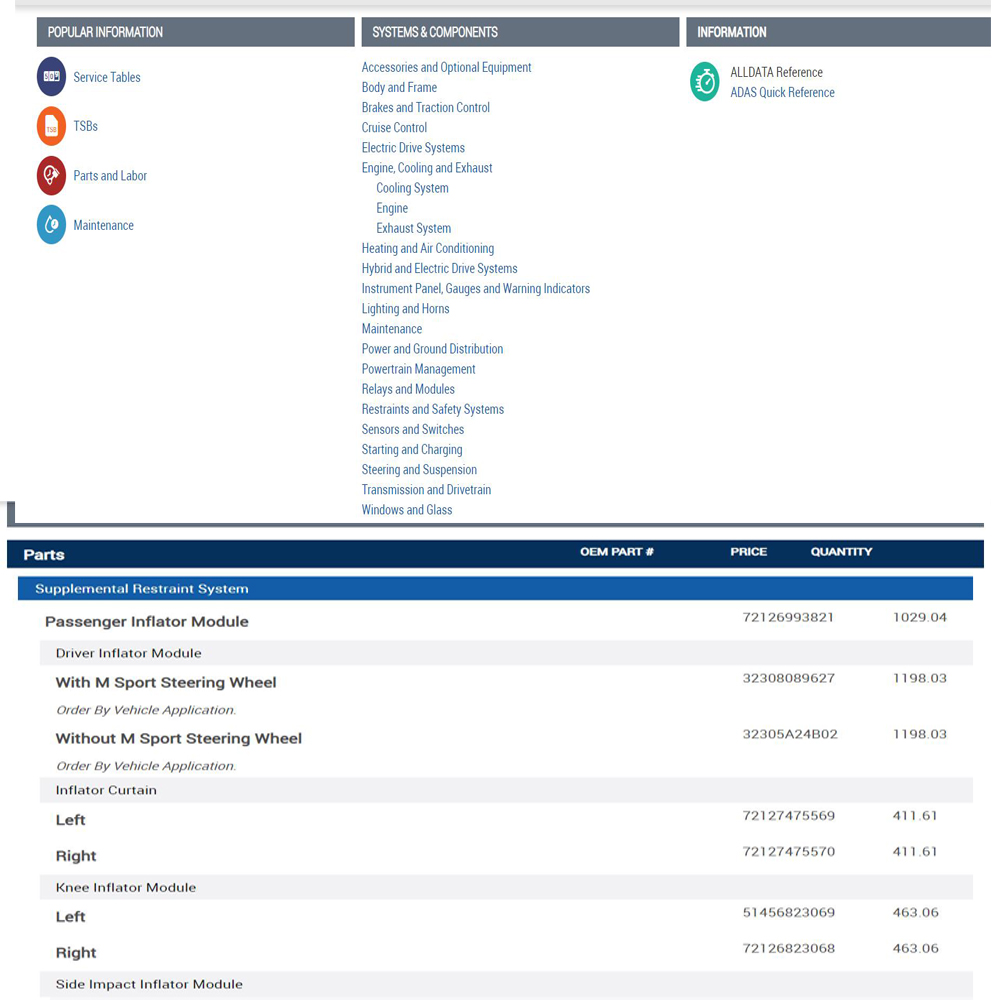 Logiciel de réparation en lign - Workshop Tools Online avis et prix