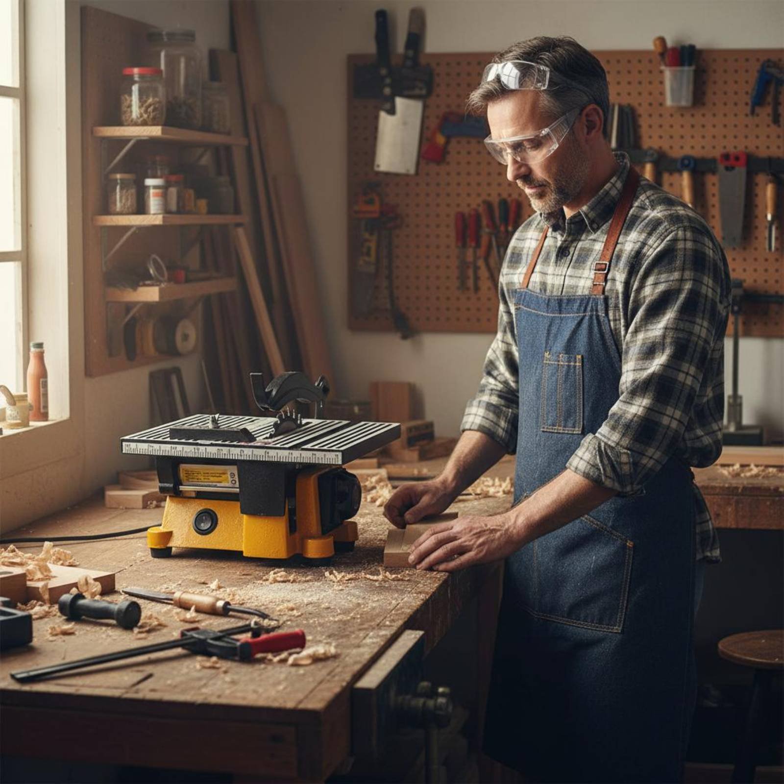 Mini scie de table portable, m - Workshop Tools Machine avis et prix